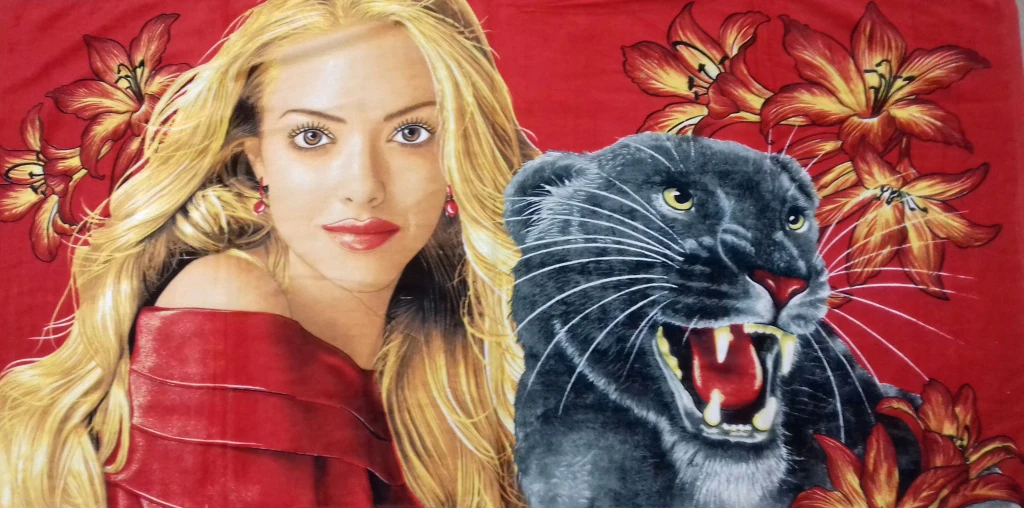 Полотенце махровое пляжное рис.103 |