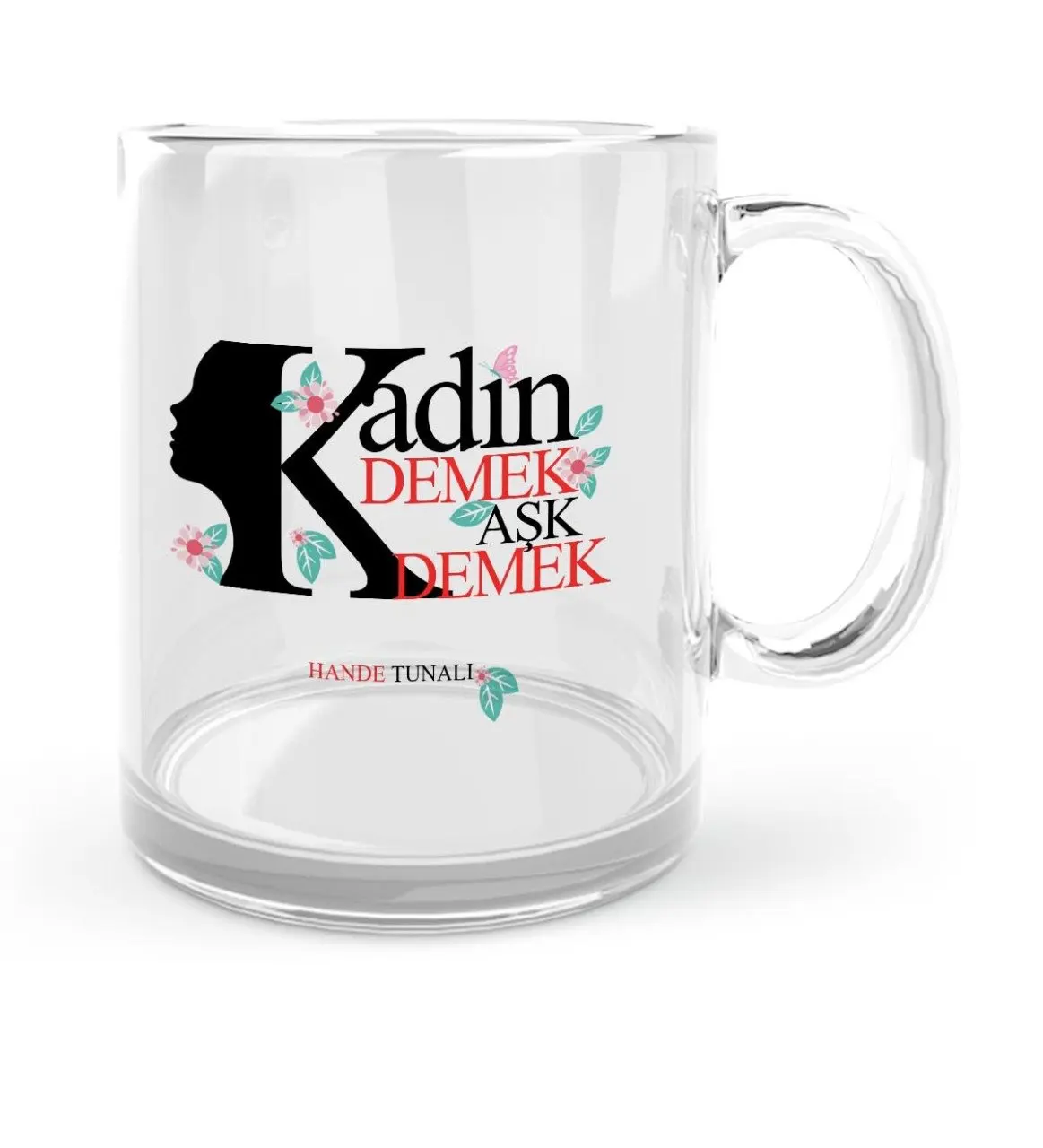 

Personalized Custom Women Day Glass Mug Cup-1