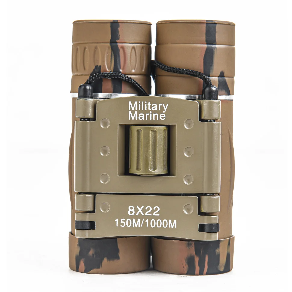 Компактный бинокль Military Marine 8x22 Camo |