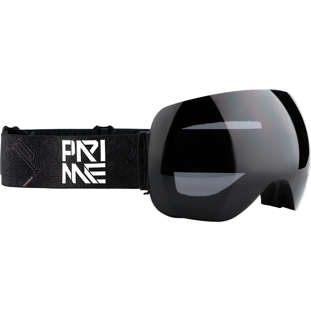 Маска PRIME Snowboards AVIATOR для сноуборда и горных лыж черная | Спорт развлечения