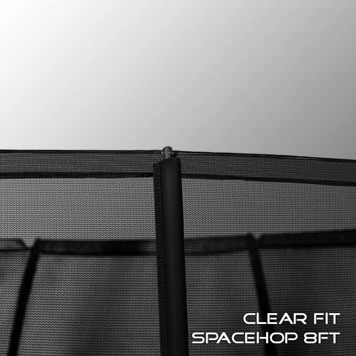 Каркасный батут Clear Fit SpaceHop 8Ft с сеткой для дачи. детский | Спорт и развлечения