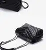 

Black women's 2021 zipper shoulder bag