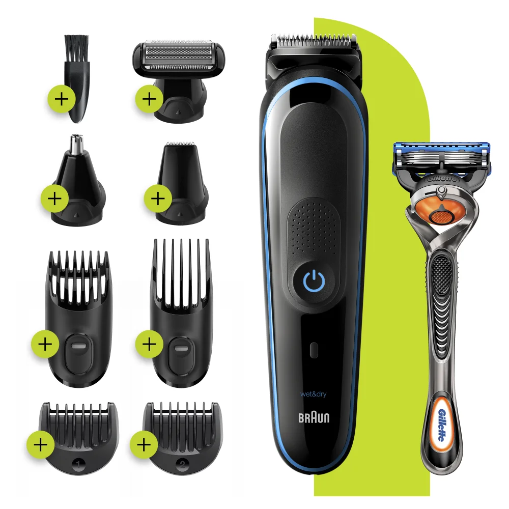 Триммер универсальный Braun MGK5280 + Бритва Gillette | Бытовая техника
