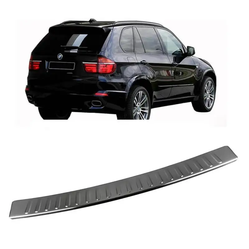 

Rear Bumper Sill Cover S. Steel Rear Bumper Protector Rear Bumper Guard for Bmw X5 F15 SUV 2013-UP