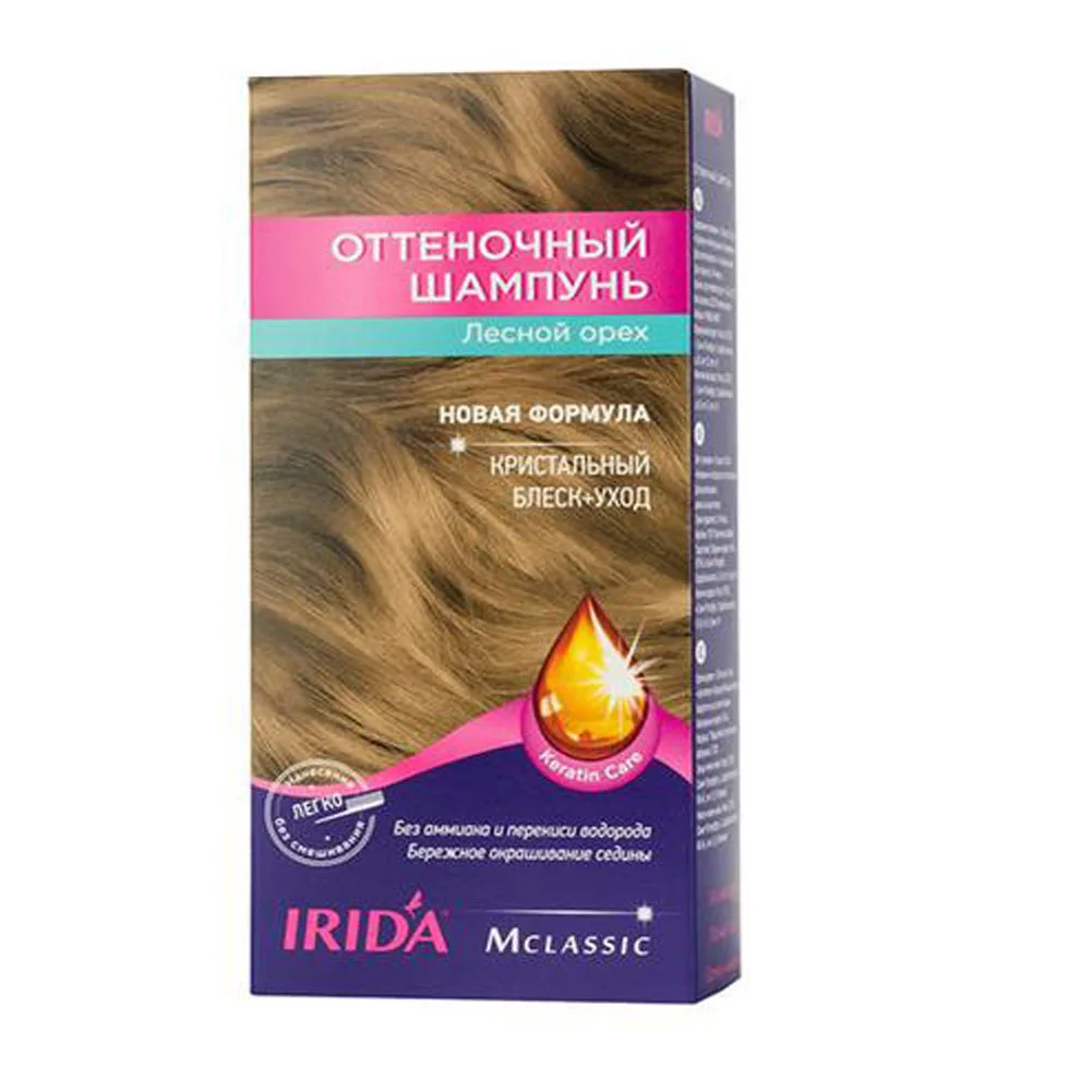 IRIDA shade shampoo hazelnut 3*25 ml | Красота и здоровье