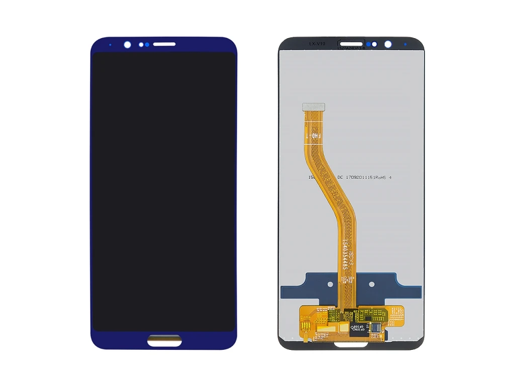 Дисплей для Huawei Honor View 10/V10 (BKL-AL00/AL20/L09) + тачскрин синий | Мобильные телефоны и
