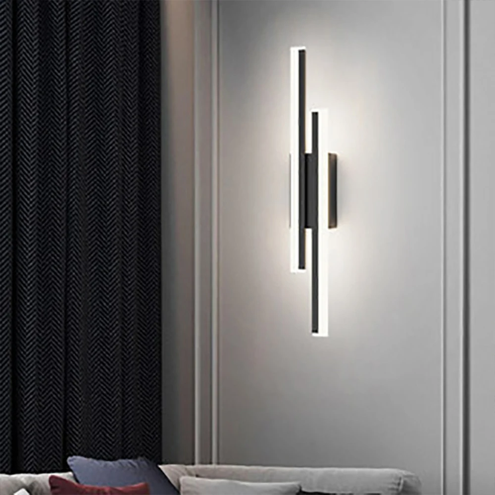 

Modern Nordic LED Wall Light for Bedroom Bedside Lamp Living Room Aisle Corridor Stair Indoor Sconce Home Decor Lighting Fixture