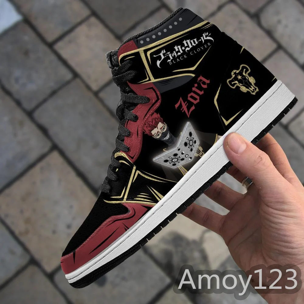 

Black Bull Zora Ideale Sneakers Black Clover Anime Shoes