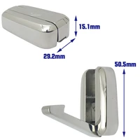 sealux spring loaded marine grade stainless steel coat hook foldable mirror polished for boat marine hardware accessories