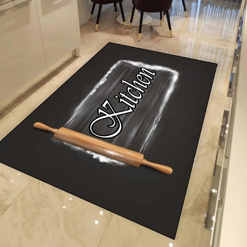 Еще черный белый цвет Кухня на ролик 3d печати Нескользящие микрофибра