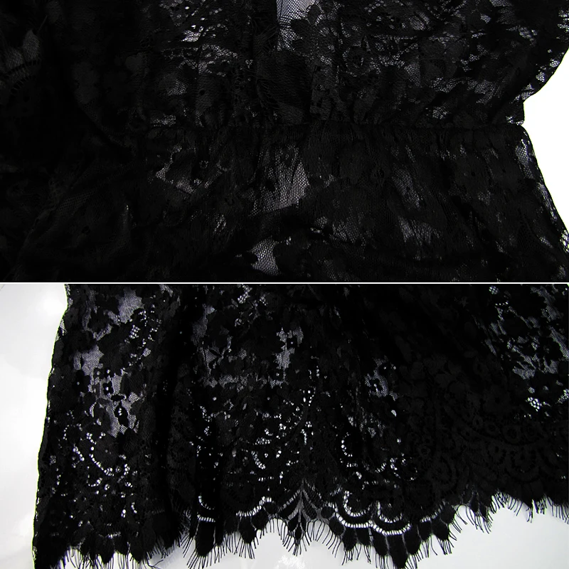 Женское летнее сексуальное прозрачное бикини с цветочным кружевом накидка