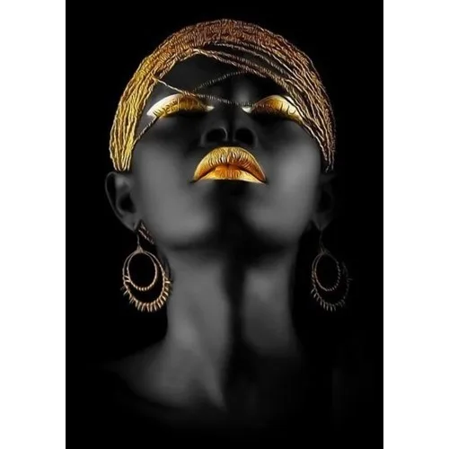 

Африканский царь чёрных женщин декоративные холст стол 70*100 см Декоративные Современный художественный дизайн плаката фото домашнего офис...