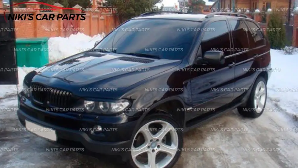 Чехол для бровей фар BMW X5 E53 2003 2006 АБС пластик литье ресниц декоративные