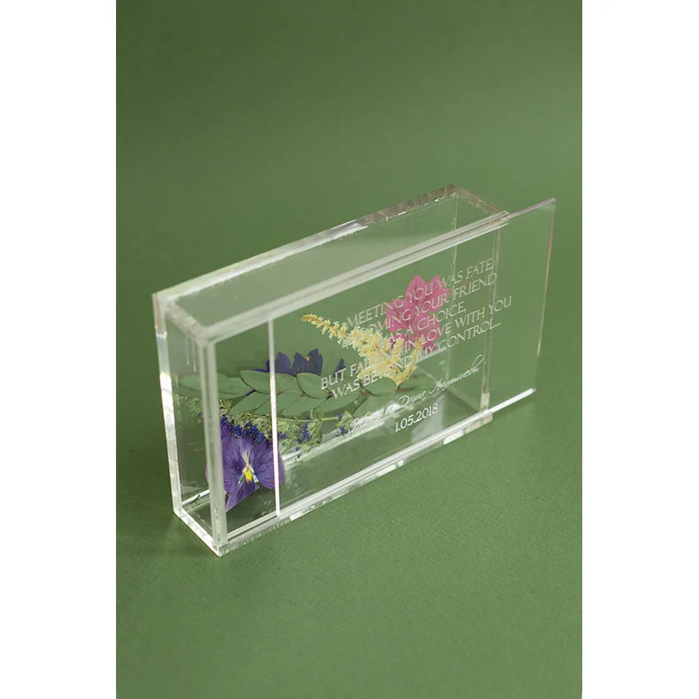 Оригинальная прозрачная акриловая сумка Рамка для фотографий регулируемая