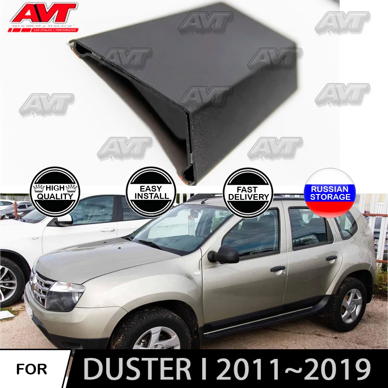 Молдинги для дверей Renault/Dacia Duster I 2011 ~ 2019 декоративная накладка стайлинга