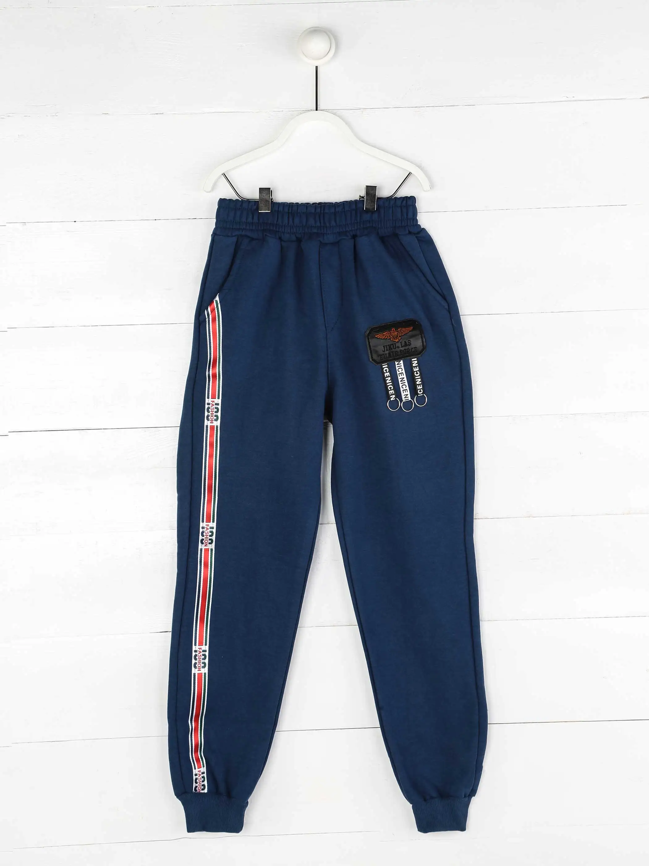 Брюки для мальчиков с эластичной резинкой на талии сезон зима толстые теплые