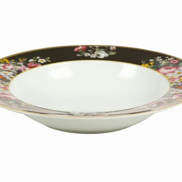 Глубокая тарелка (Ø 23 см) фарфор коллекция кухонного декора| |