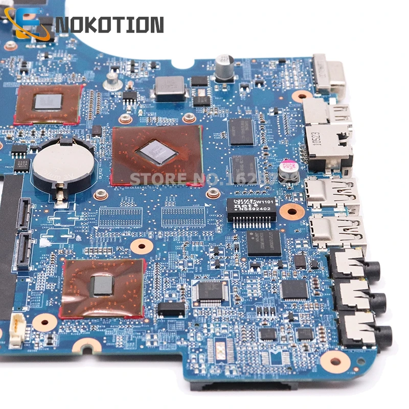 NOKOTION 640453-001 материнская плата для ноутбука hp Pavilion DV6 DV6-6000 series HD 6470M GPU Socket S1 Бесплатный процессор DDR3