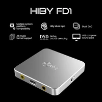 hiby fd1 usb headphone amplifier decoding deskstop dac audio dsd128 3 52 5mm output for windows android ios macos smartphones