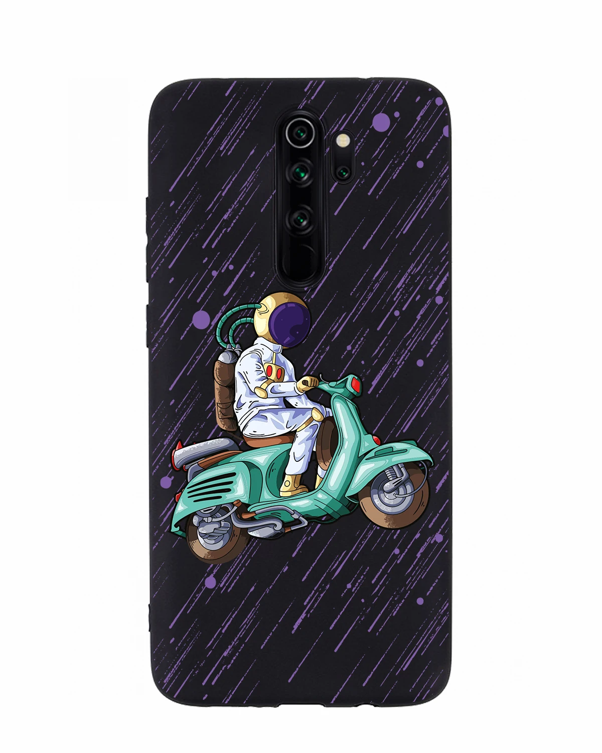 Силиконовый чехол Мобилиус на Xiaomi Redmi Note 8 Pro рисунок Мотоциклы |