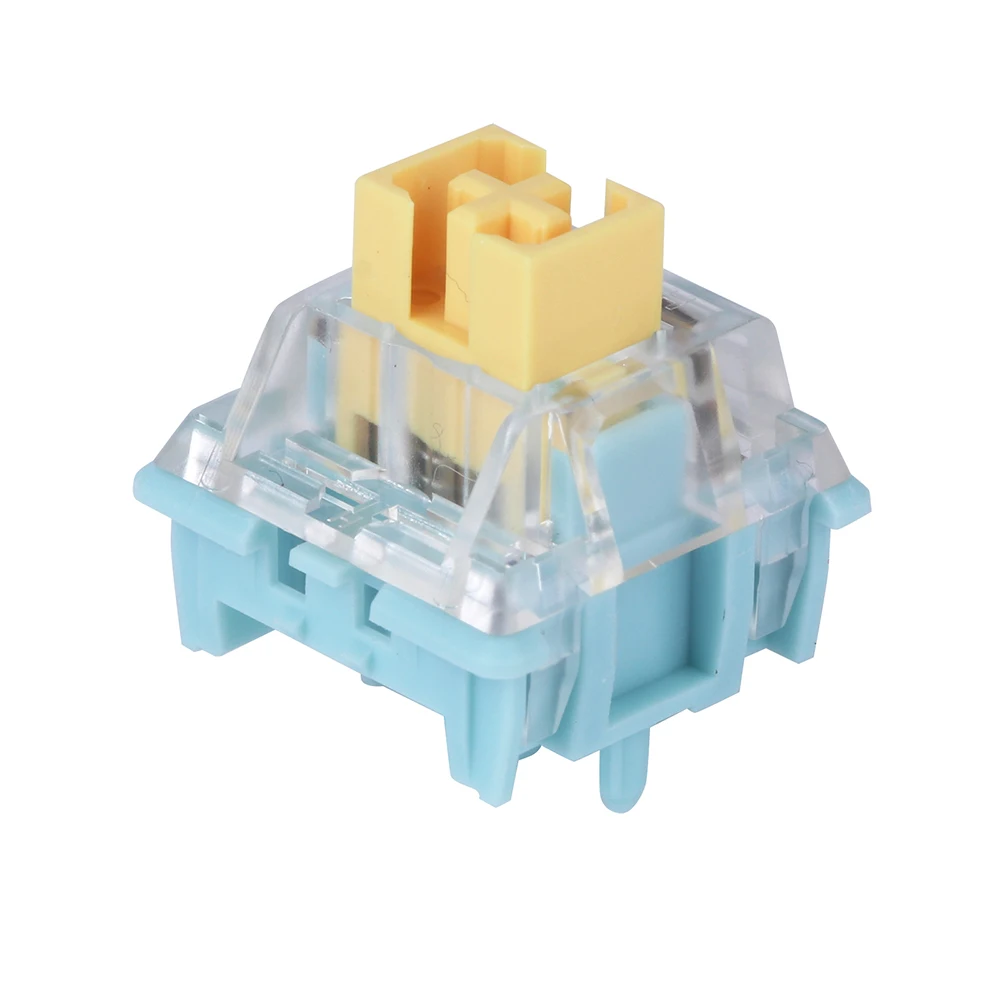 35 Pieces EPOMAKER Sea Salt Silent Switches Pre-Lubed Linear