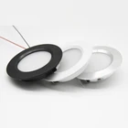 3 Вт, 5 Вт, 7 Вт, 12 В, 24 В, тонкий 14 мм, 2-дюймовый мини светодиодный потолочный светильник CE, потолочный палубный кухонный шкаф, лодка, освещение для гостиной