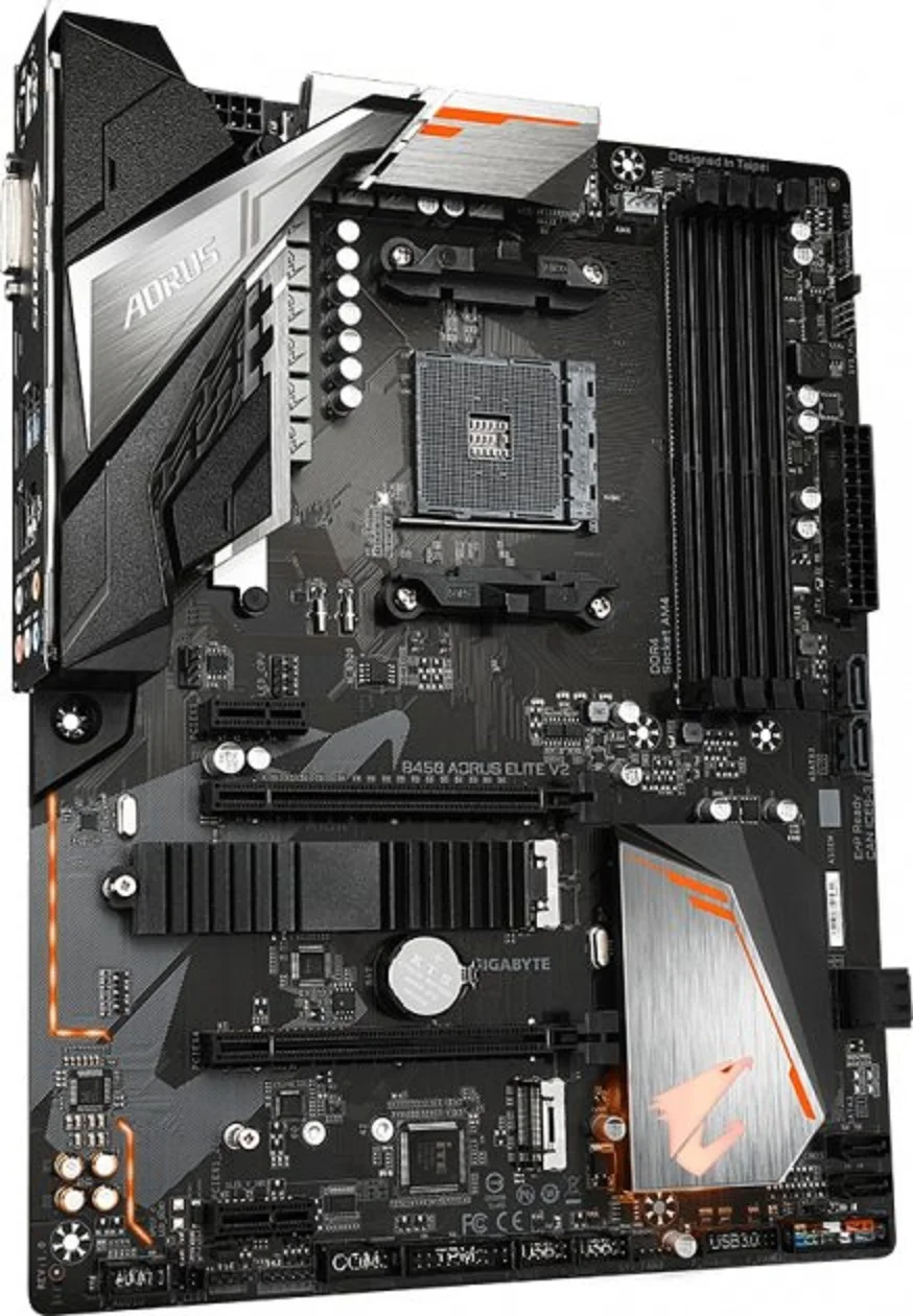 Материнская плата Gigabyte B450 Aorus Elite V2 (sAM4 AMD PCI-Ex16) | Компьютеры и офис