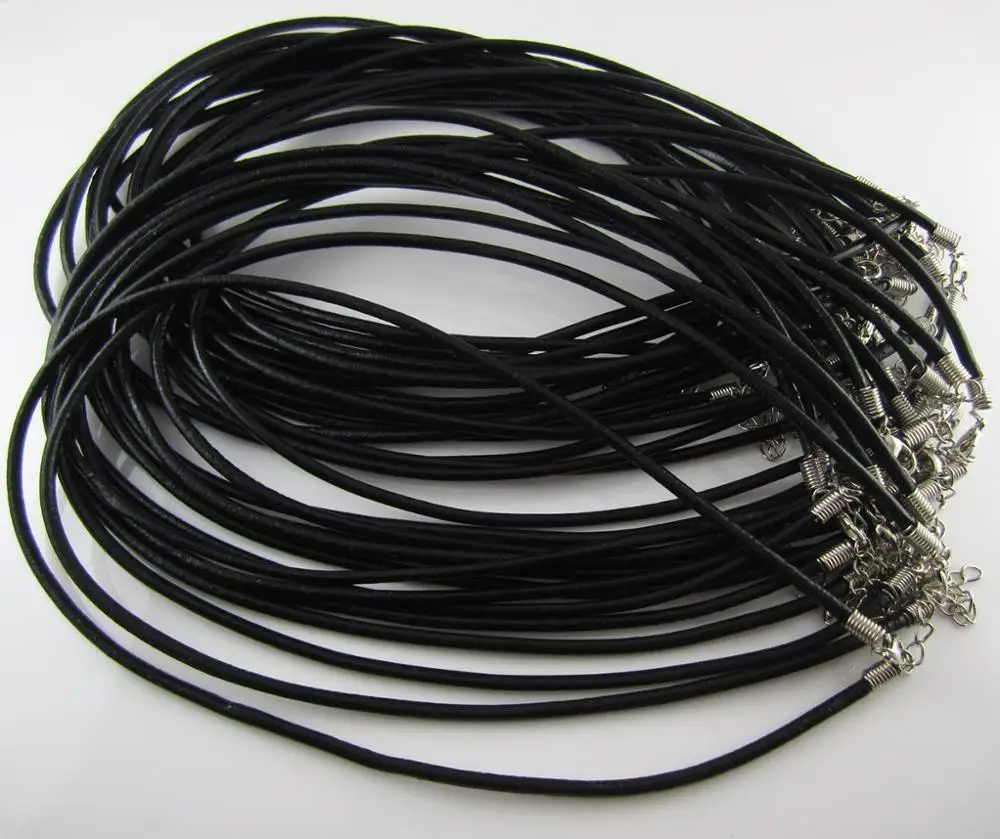 Высокое качество Серебряный Крест Святого Бенедикта Распятие с кожаным