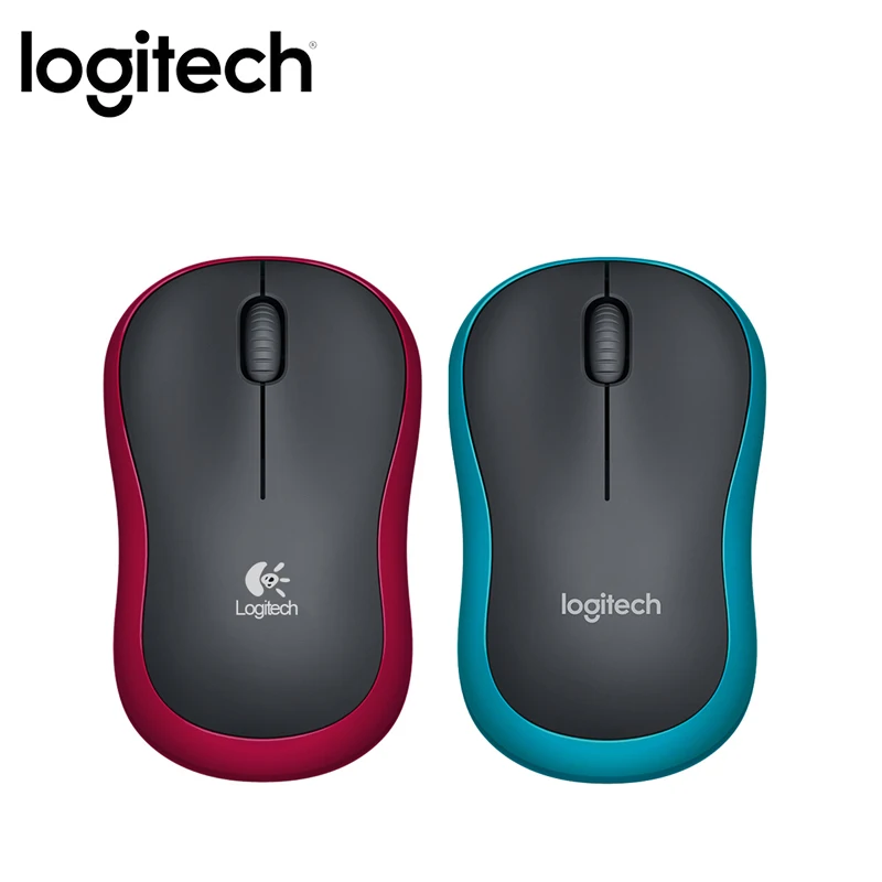 Мышь logitech M186 оптическая эргономичная 2,4 ГГц Беспроводная мышь USB 1000 dpi 2,4 ГГц Технология беспроводного подключения