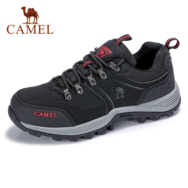 CAMEL мужская обувь для походов на открытом воздухе кожаные Нескользящие удобные