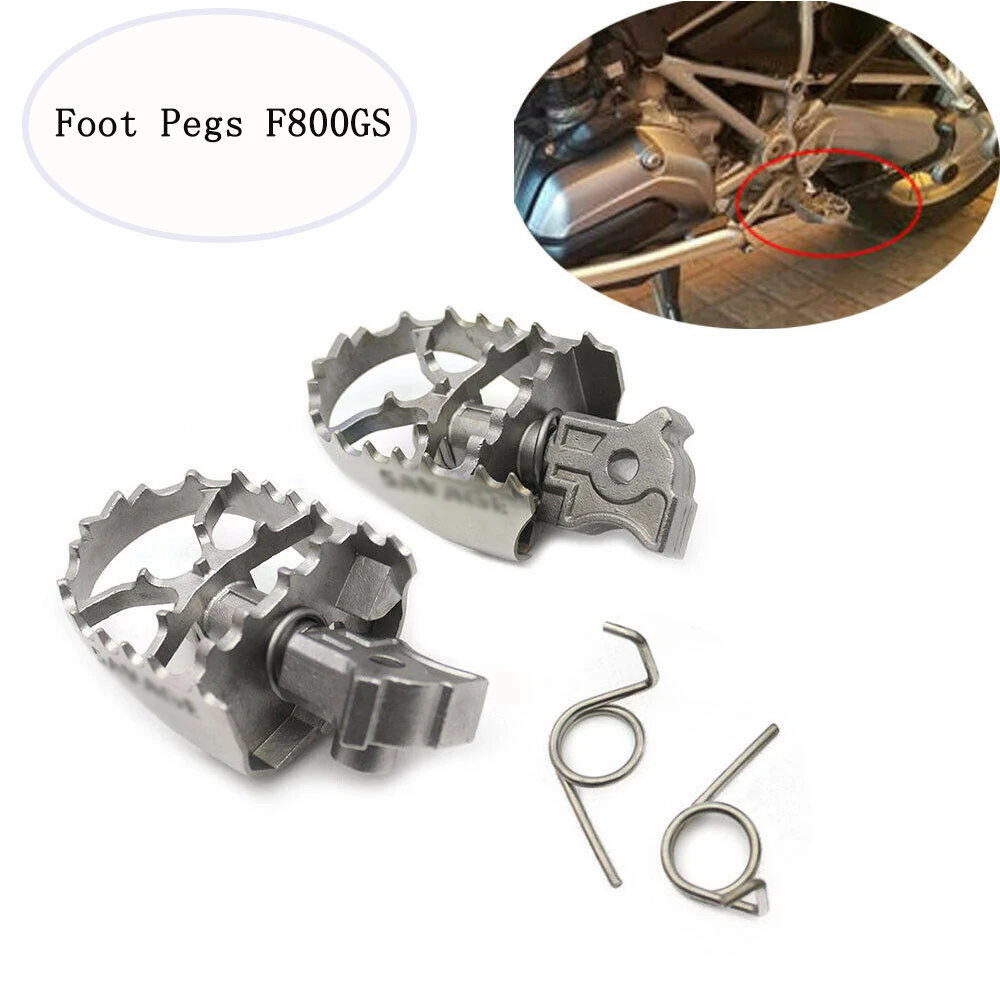 

CNC Wide Fat Foot Pegs Footrest For BMW F800GS ADVENTURE ADV F700GS F650GS F 800 700 F800 F650 GS