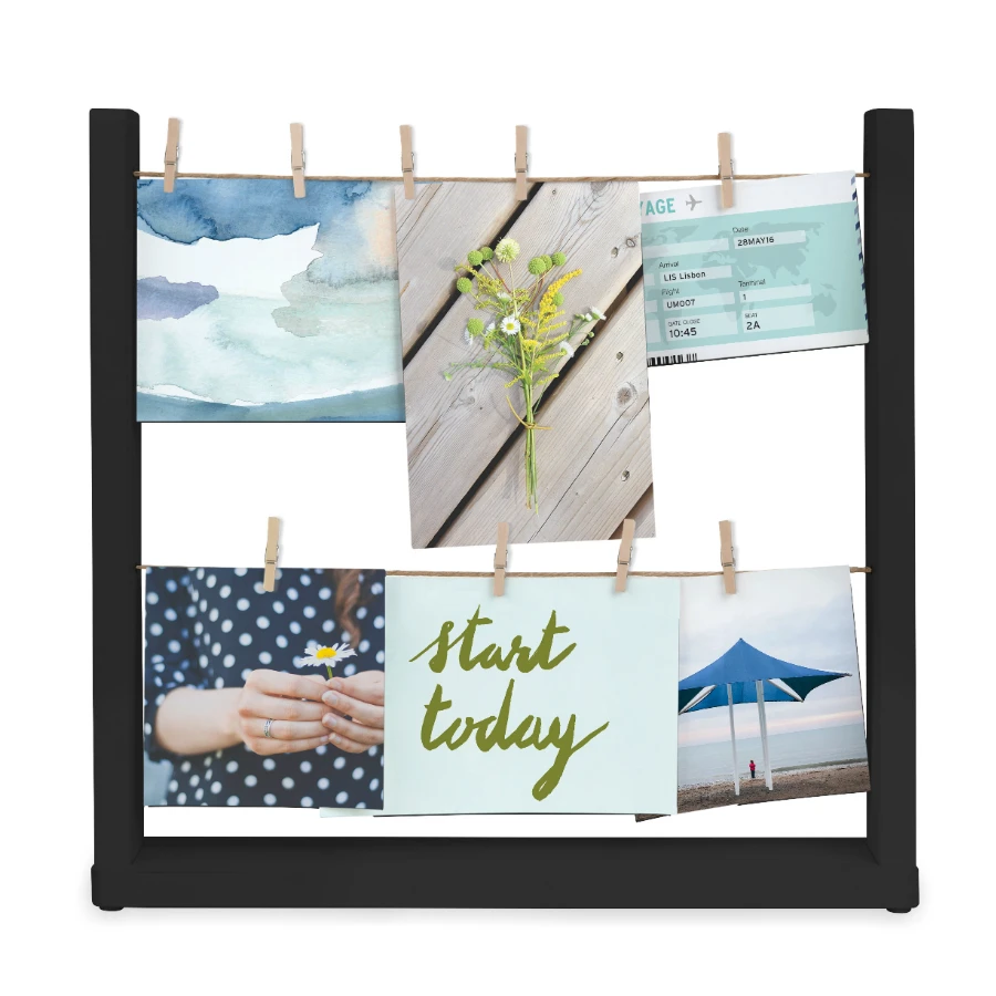 Панно для фотографий настольное HANGIT чёрное| |