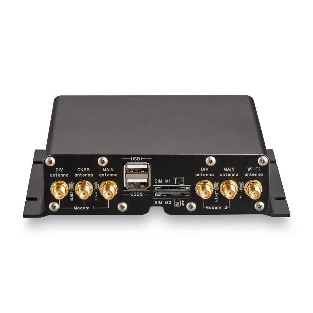 Роутер Kroks Rt Cse DM mQ E/EC 2U GNSS с двумя модемами и GPS/глолонасс|Антенны для связи| |