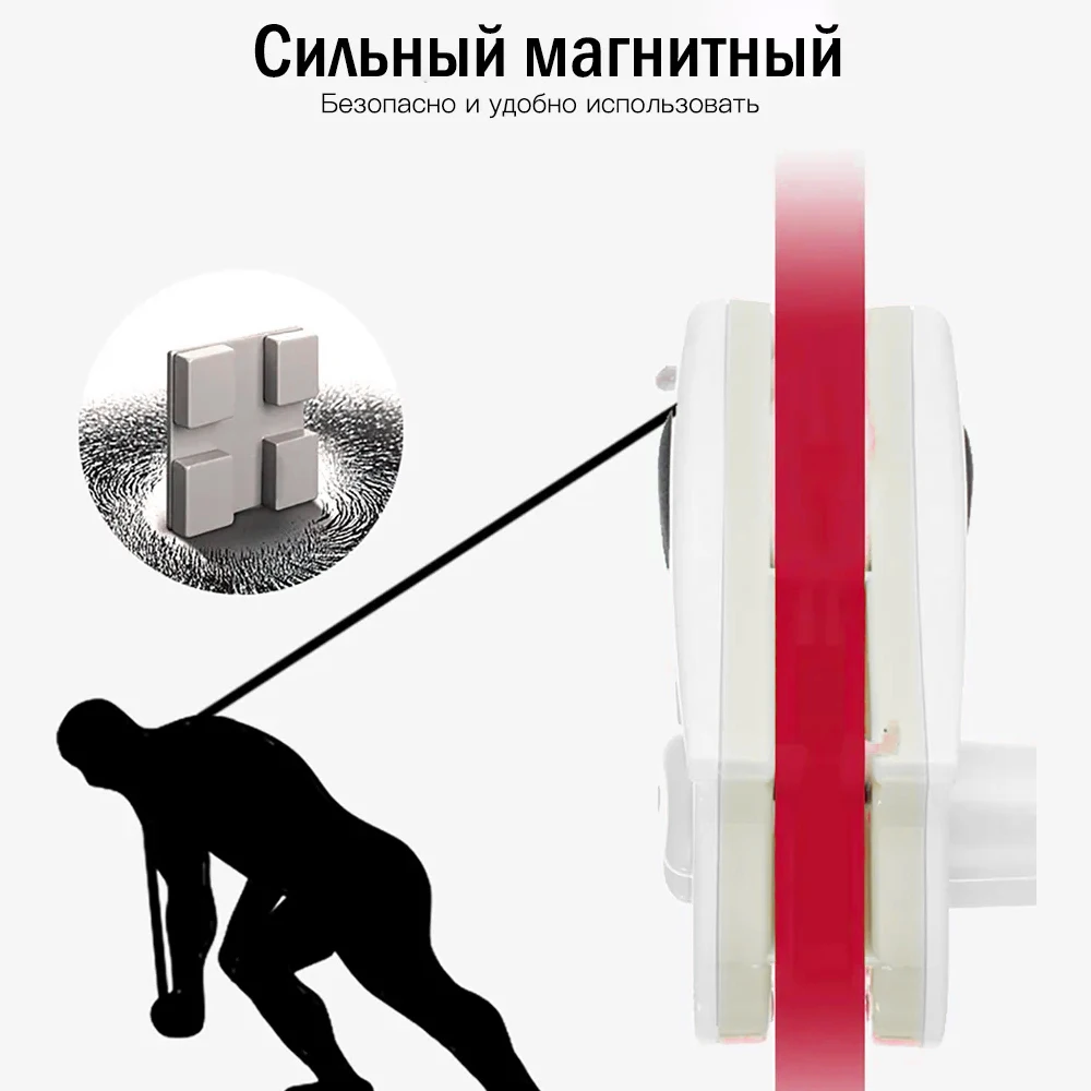 Двухсторонний Стеклоочиститель Магнитная щетка окномойка для мытья окон Doublefaced