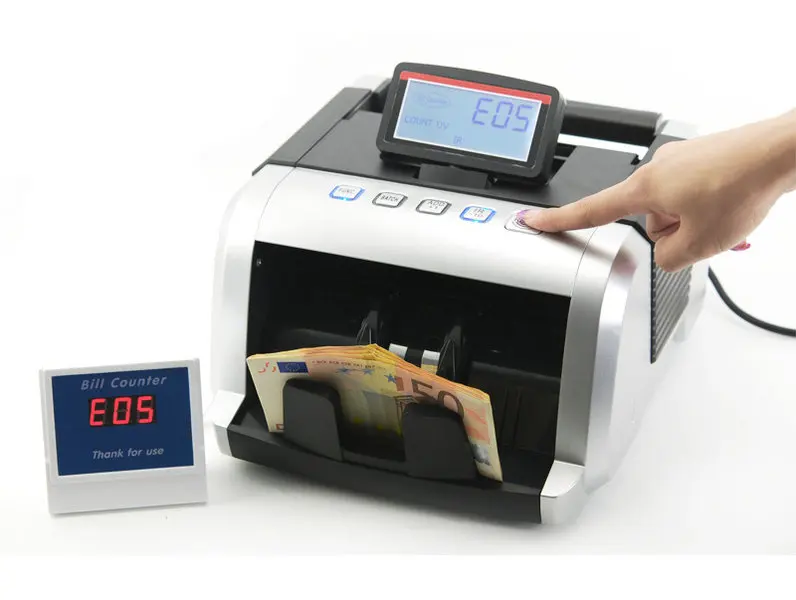 Счетные банкноты с поддельным детектором Yatek Eco-Note + работает банкнотами новая