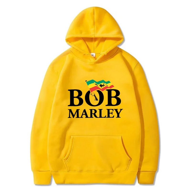 Bob Marley Printed Hoodie Mens Women Hooded  Clothing