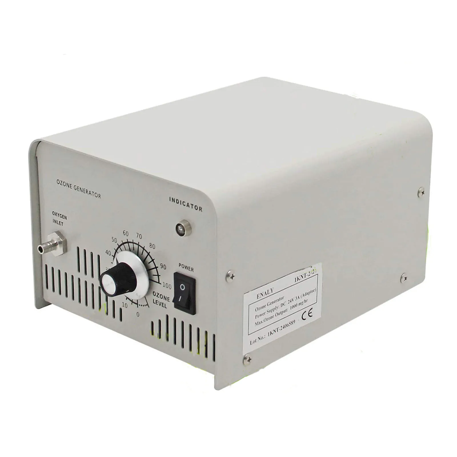 

New Enaly Ozone Generator Meter Air&Water Purifier 1000BT-12 Sterilizer 1000mg/h