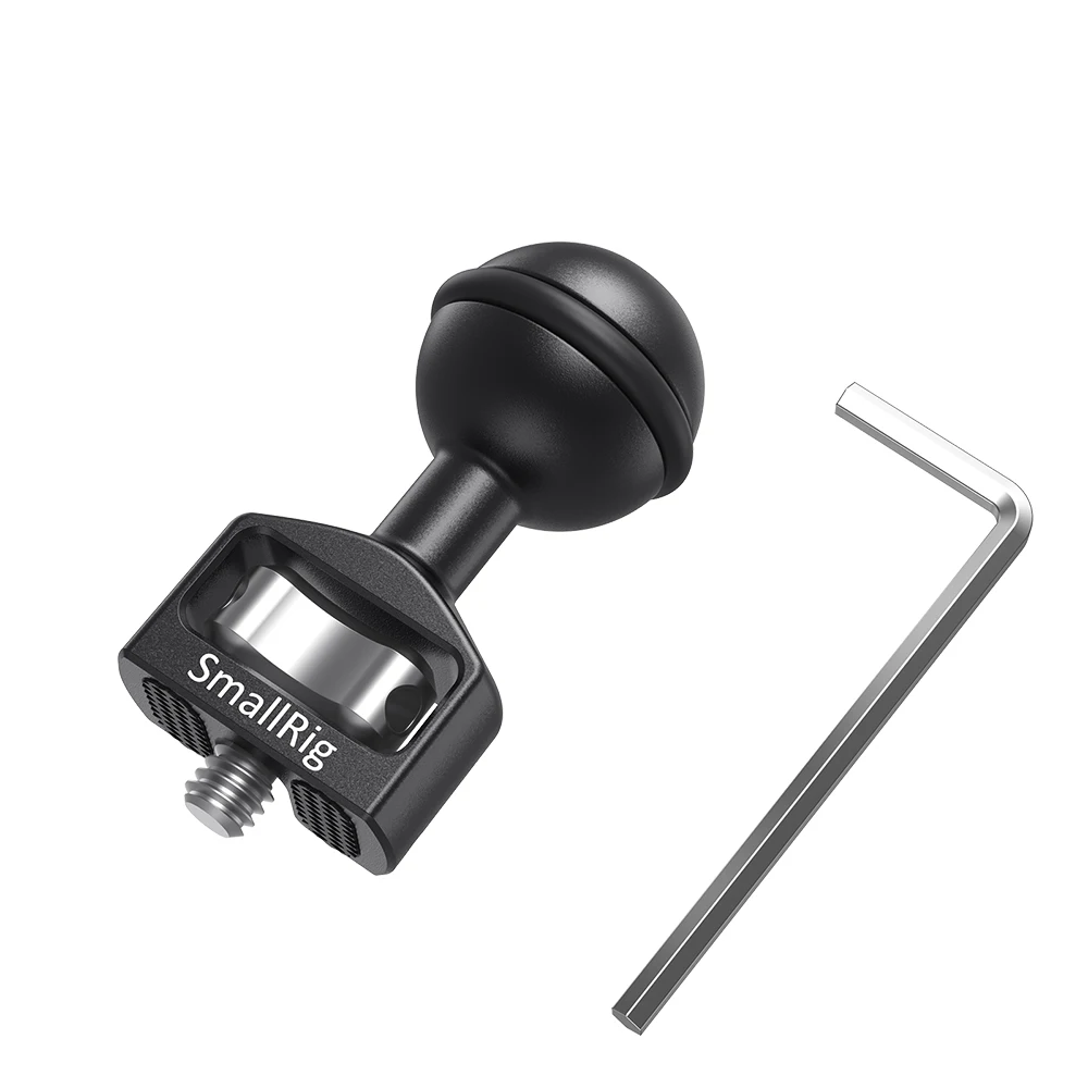 SmallRig двойная DSLR сферическая головка с камерой Rig резьбой 1/4 для Magic Arm DIY камера 2132 |