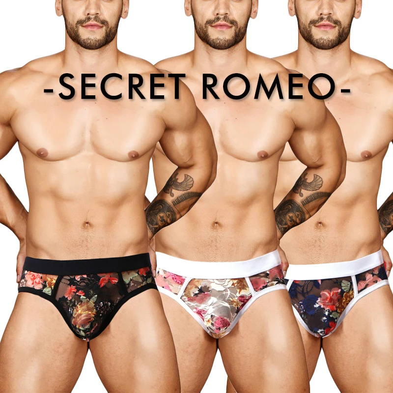 3 шт./лот сексуальное мужское нижнее белье трусы для геев прозрачные сетчатые с