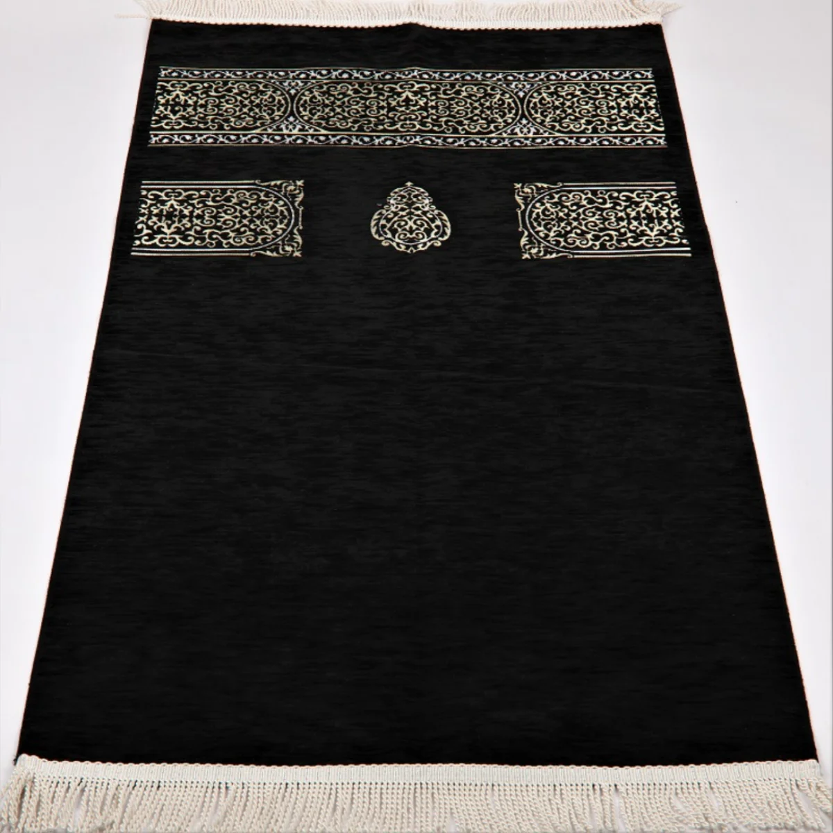 

Muslim Prayer Rugs Kaaba Design Prayer Carpet Islamic Praying Rug Mat Gift Sajjadah for Salah Non Slip in Different Colors