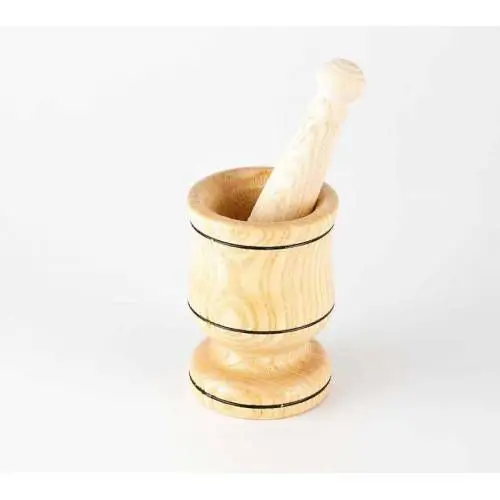

Turkish high quality Mortar Bamboo Wood Boxwood small and large Free Shipping