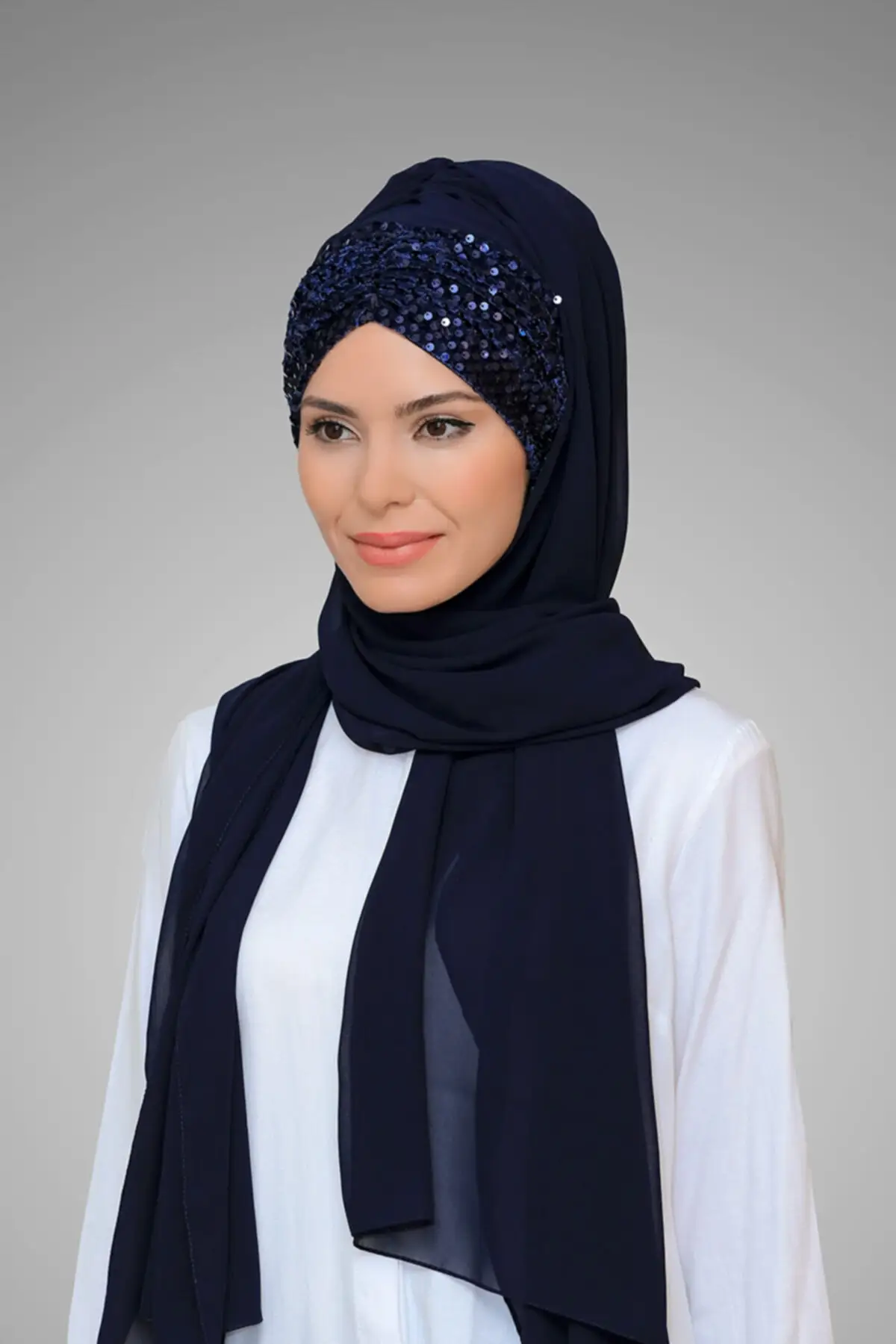 Бархатная шапка для купания с блестками HURREM шаль бандана мусульманский женский