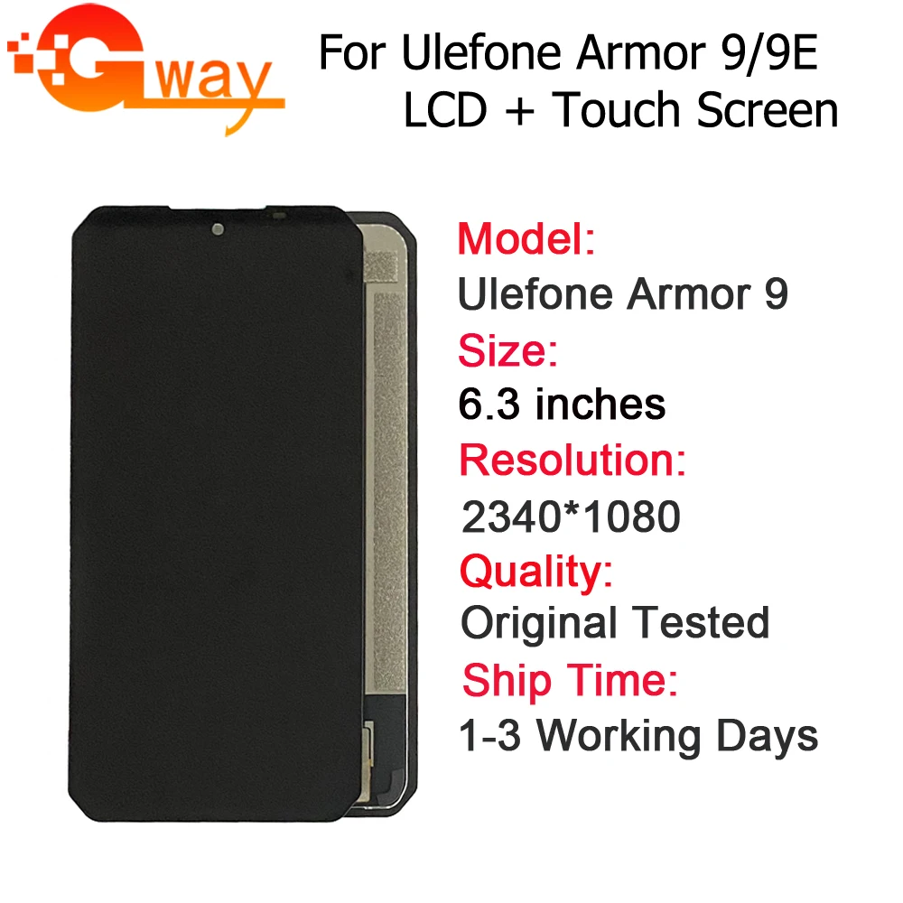 

ЖК-дисплей для Ulefone Armor 9, детали для Ulefone Armor 9E, экран Power Armor 13, ЖК-датчик