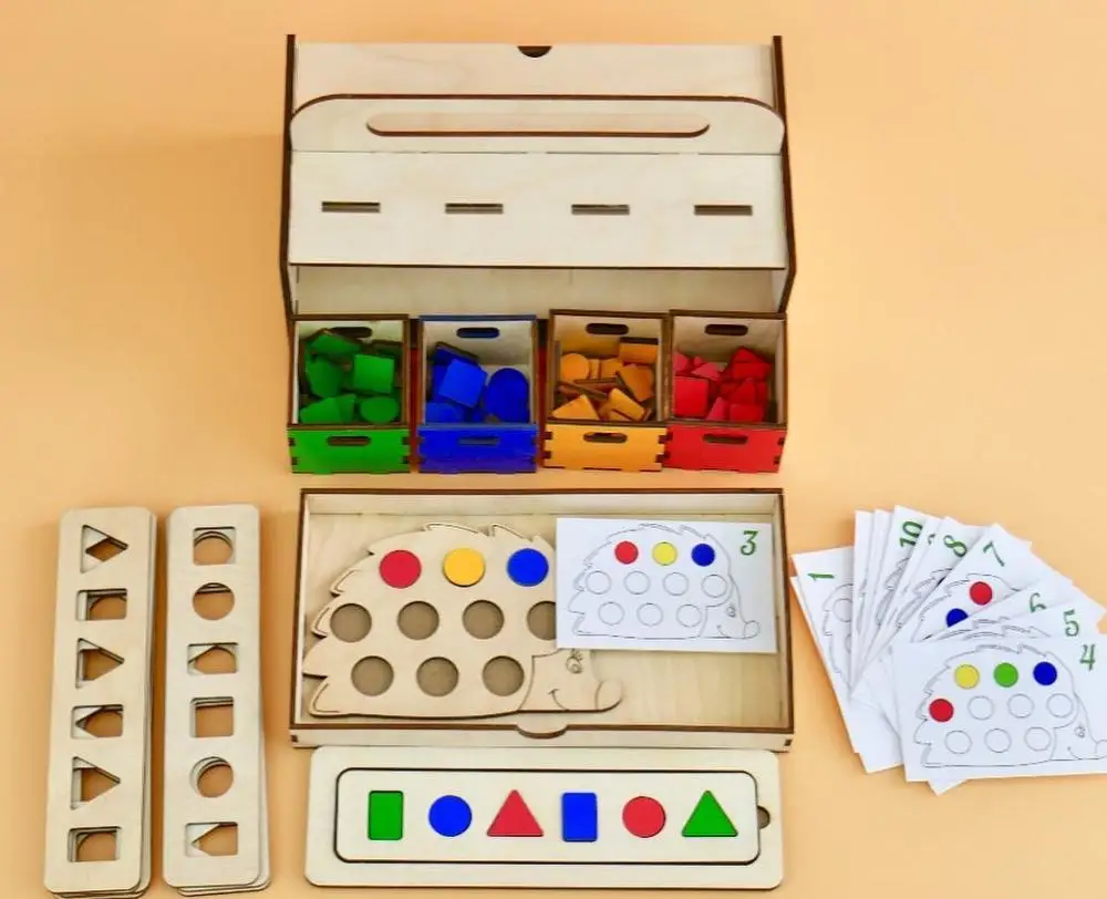 Развивающие игрушки Монтессори Умный Сундучок | Игрушки и хобби