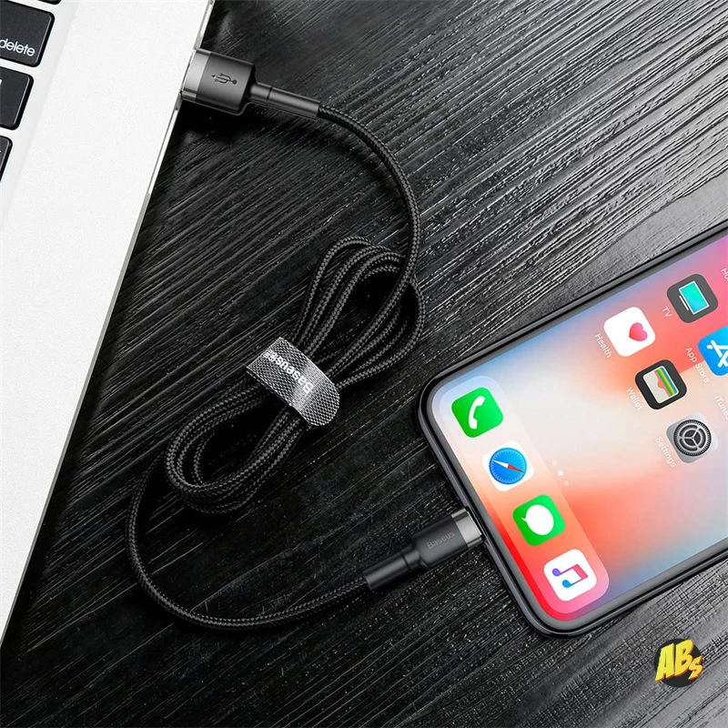 USB-кабель Baseus для зарядки iPhone 13 12 11 Pro Max Xs X 8 Plus 2 4А usb lightning кабель шнур провод iPad |