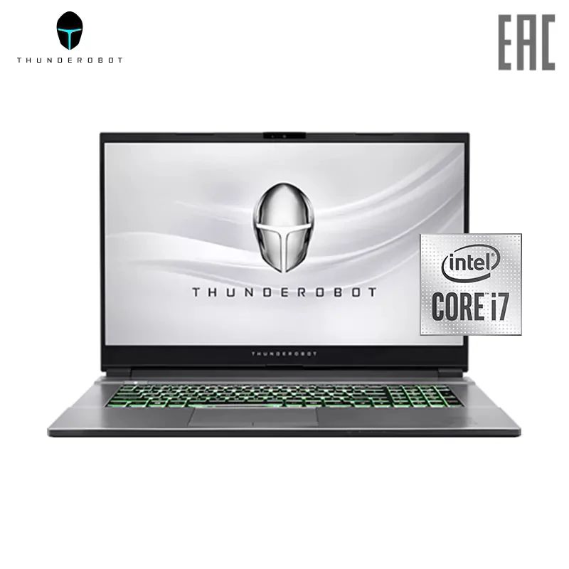 Ноутбук игровой Thunderobot 911 Plus 17.3''/Intel i7 10750H/8Gb/512Gb SSD/NVIDIA GTX1650Ti 4G GDDR6/noDVD/Dos