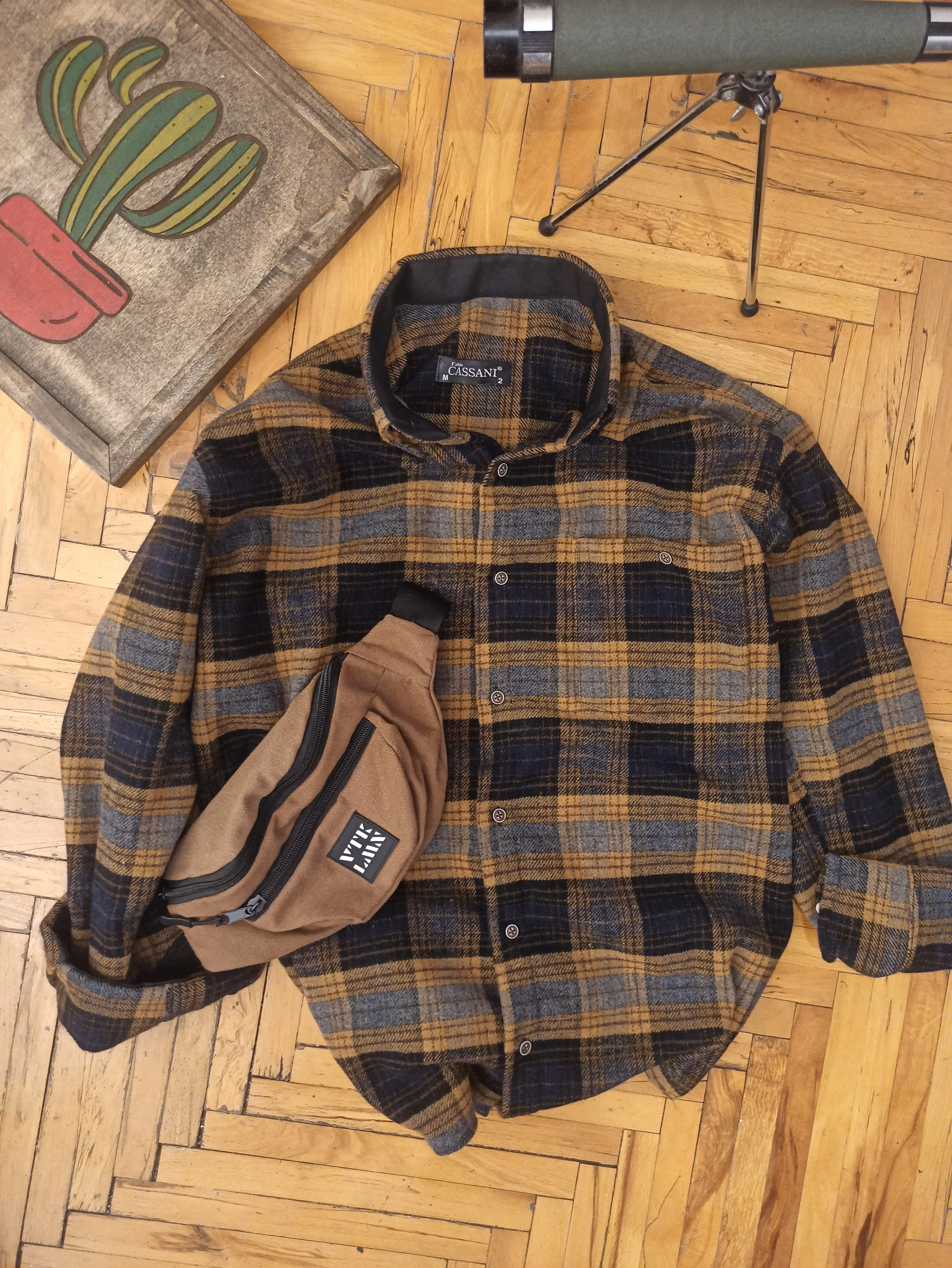 

Oversize Retro long sleeve Lumberjack Shirt