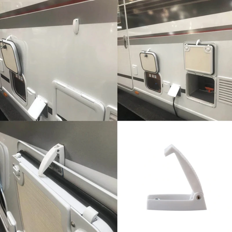 Крючок для входной двери белые дверные держатели домов на колесах трейлеров
