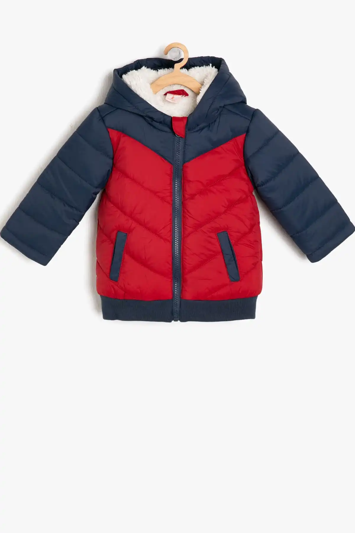 Детское красное пальто Koton для мальчиков|Мужские куртки| |