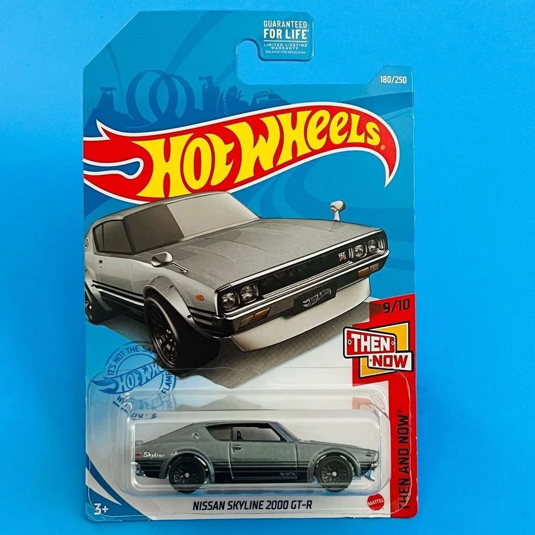 

Hot Wheels Nissan Skyline 2000 GT-R /64 Коллекционная металлическая модель коллекционные игрушечные автомобили подарок для детей
